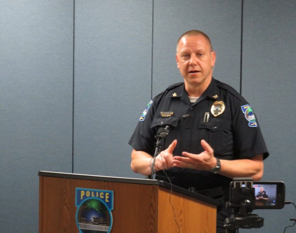 Police Chief Jeff Brinkley